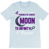 i love someone with pancreatic cancer to the moon &amp; back to infinity T-Shirt