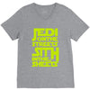 Jedi On The Streets Sith In The Sheets V-Neck Tee