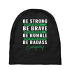 Be Badass Everyday Baby Beanies