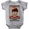 o&ugrave; est charlie Baby Onesie