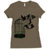 breaking through to freedom Ladies Fitted T-Shirt