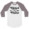 Blessed Mama 3/4 Sleeve Shirt