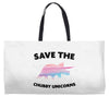 Save The Chubby Unicorns Weekender Totes