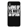 giving up is not an option iPhoneX