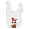 christmas chimney Baby Bibs