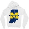 Indiana for Michigan - Limited edition Zipper Hoodie