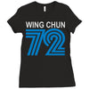 wing chun 72 retro Ladies Fitted T-Shirt