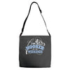 hooker at the weekends1 Adjustable Strap Totes