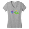 foiled again Women's V-Neck T-Shirt