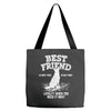 Best Friend German Shepherd Tote Bags
