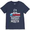 Donald trump The D Is Missing V-Neck Tee