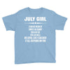Super July Girl Youth Tee