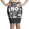 80s survival guide cassette high Pencil Skirts