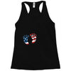 4th of July Baby Foot Racerback Tank