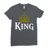 king Ladies Fitted T-Shirt