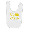 born raver party dance festival funny Baby Bibs