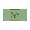 ugly deer christmas License Plate