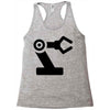 black robot Racerback Tank