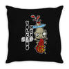 volcano head Throw Pillow