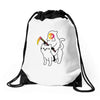 death rides Drawstring Bags