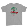 Daddy Hiking Buddy Mountains Youth Tee