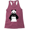 panda police Racerback Tank