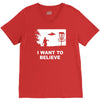 i want to believe V-Neck Tee