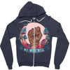 Women's March We Will Rise Zipper Hoodie