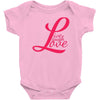 love laugh best trending Baby Bodysuit