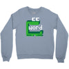 word muncher Crewneck Sweatshirt
