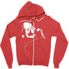 original banksy police searching drug Zipper Hoodie