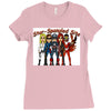 star spangled hammered Ladies Fitted T-Shirt