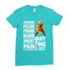 super saiyan quitting is not Ladies Fitted T-Shirt