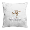 racquetball Throw Pillow