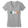 Conor Mcgregor 49-1 Women's V-Neck T-Shirt