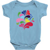 colorful art Baby Onesie