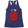 america 3 Racerback Tank