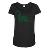 fontasaurus Maternity Scoop Neck T-shirt