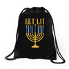 get lit Drawstring Bags