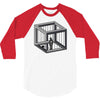 escher's jail 3/4 Sleeve Shirt