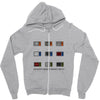 WE DON'T BELIEVE WHAT'S ON TV Zipper Hoodie