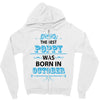 The Best Poppy Was Born In October Zipper Hoodie