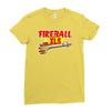 gildan fireball  ideal gift, birthday present Ladies Fitted T-Shirt