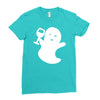 boo drink Ladies Fitted T-Shirt