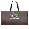 chillkr&ouml;te  fun kult shit bong marihuana joint smoke weed punk gras Weekender Totes