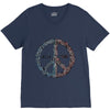 peace in our time vectorized V-Neck Tee