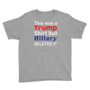 this was a trump shirt but hillary deleted it Youth Tee
