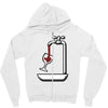wine Zipper Hoodie