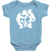 charmander charmeleon charizard pokemon graphic Baby Onesie
