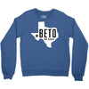 Beto For Senate Texas Map Crewneck Sweatshirt